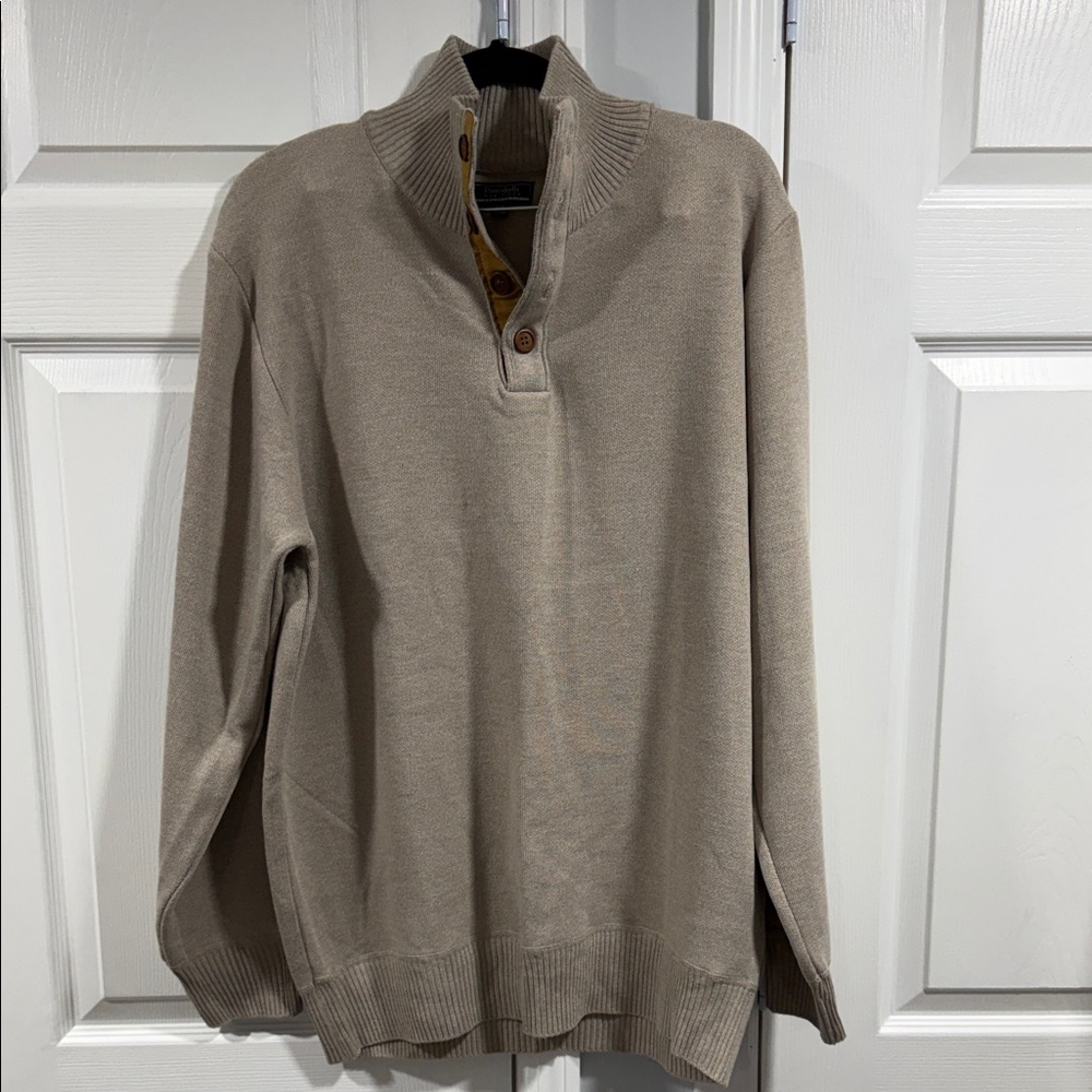 Men's Beige Sweater